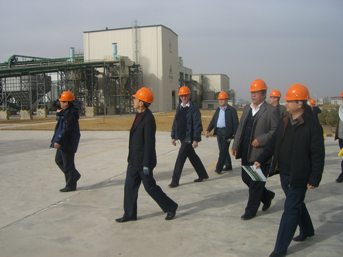 國家農業(yè)部、財政部以及甘肅省農業(yè)廳、財政廳等領導到公司考察調研